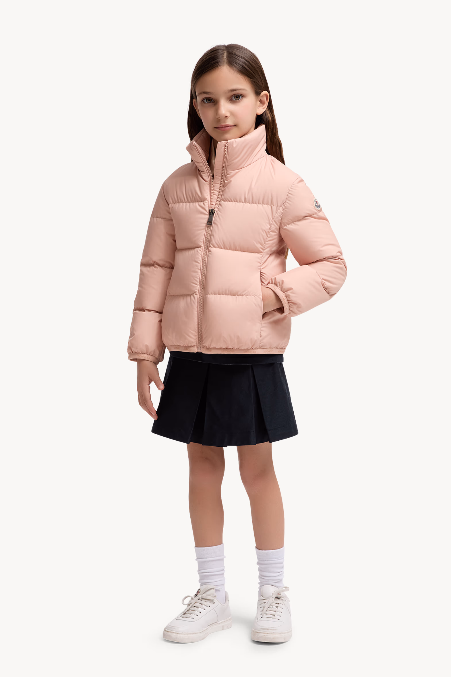 Cermasa Down Jacket Girl Coral Pink Moncler 2